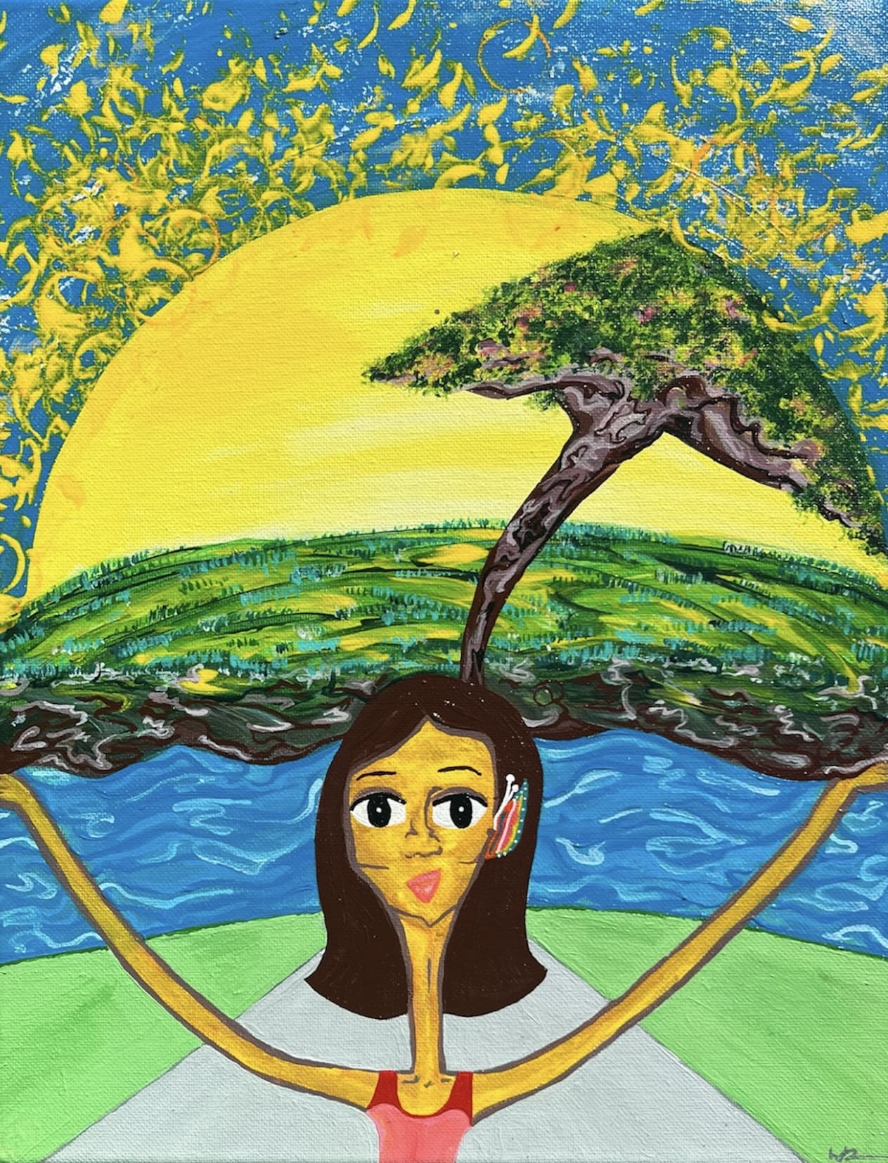 The Sun In Her Hands